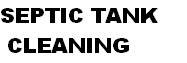 septic tank cleaning
